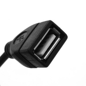 OTG Micro USB Host Connector кабел универсален черен